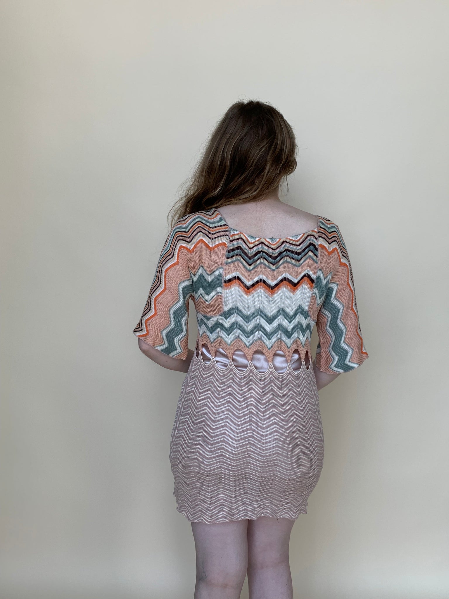 Missoni knit mini dress