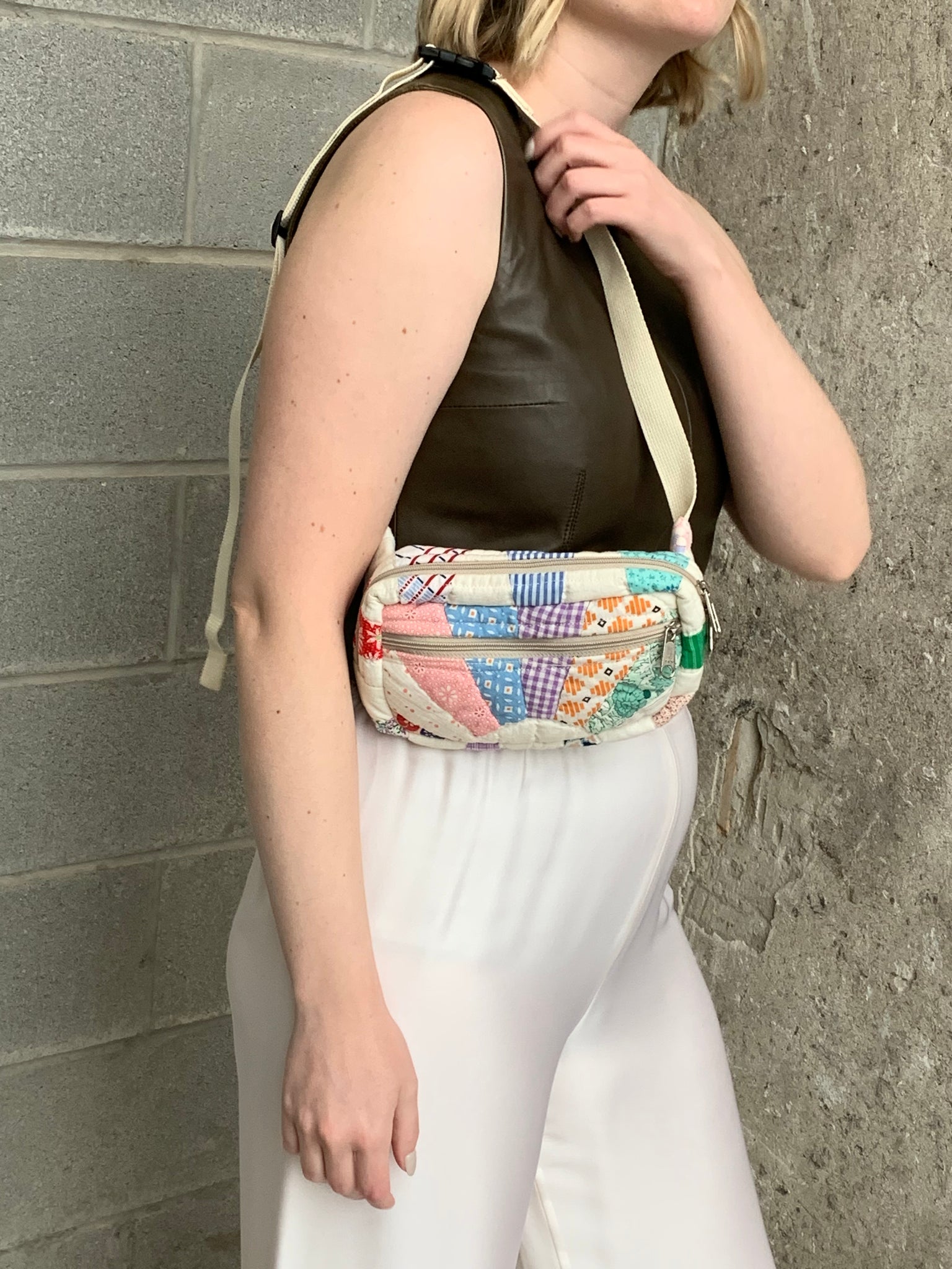 quilted fanny pack