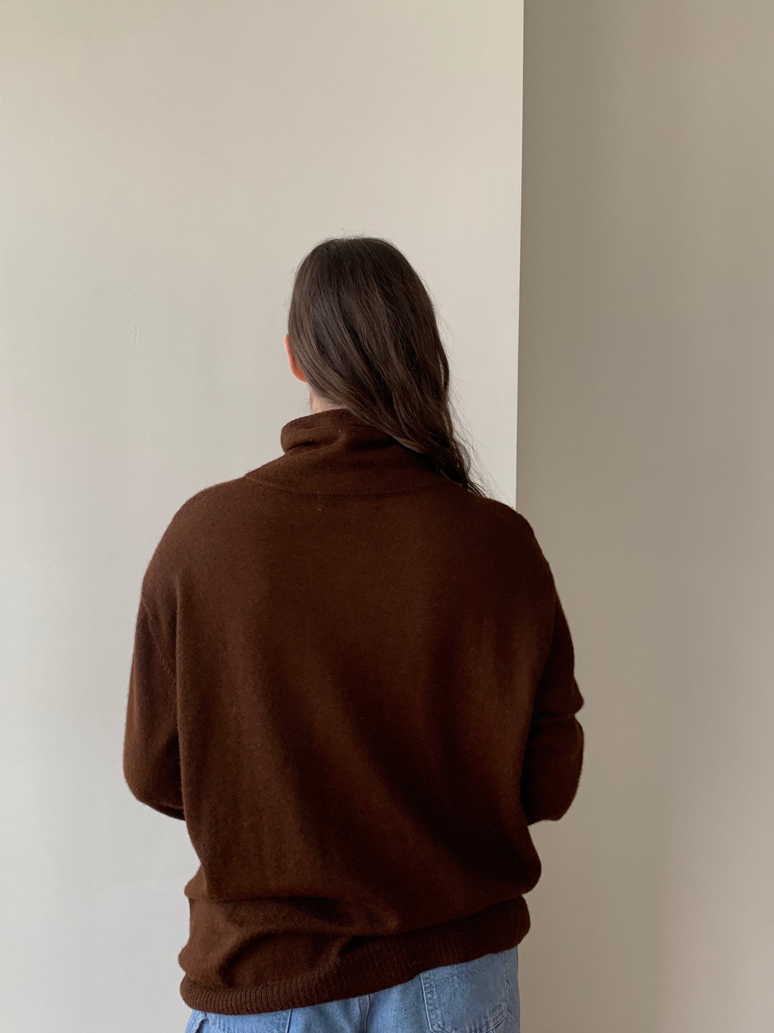 wol hide brown sweater