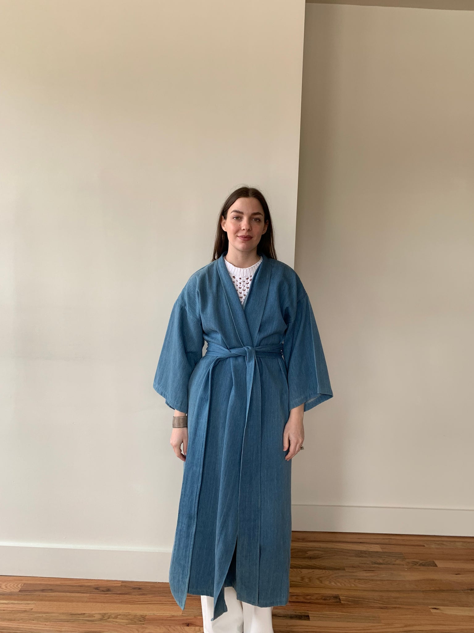 Lily Forbes denim robe