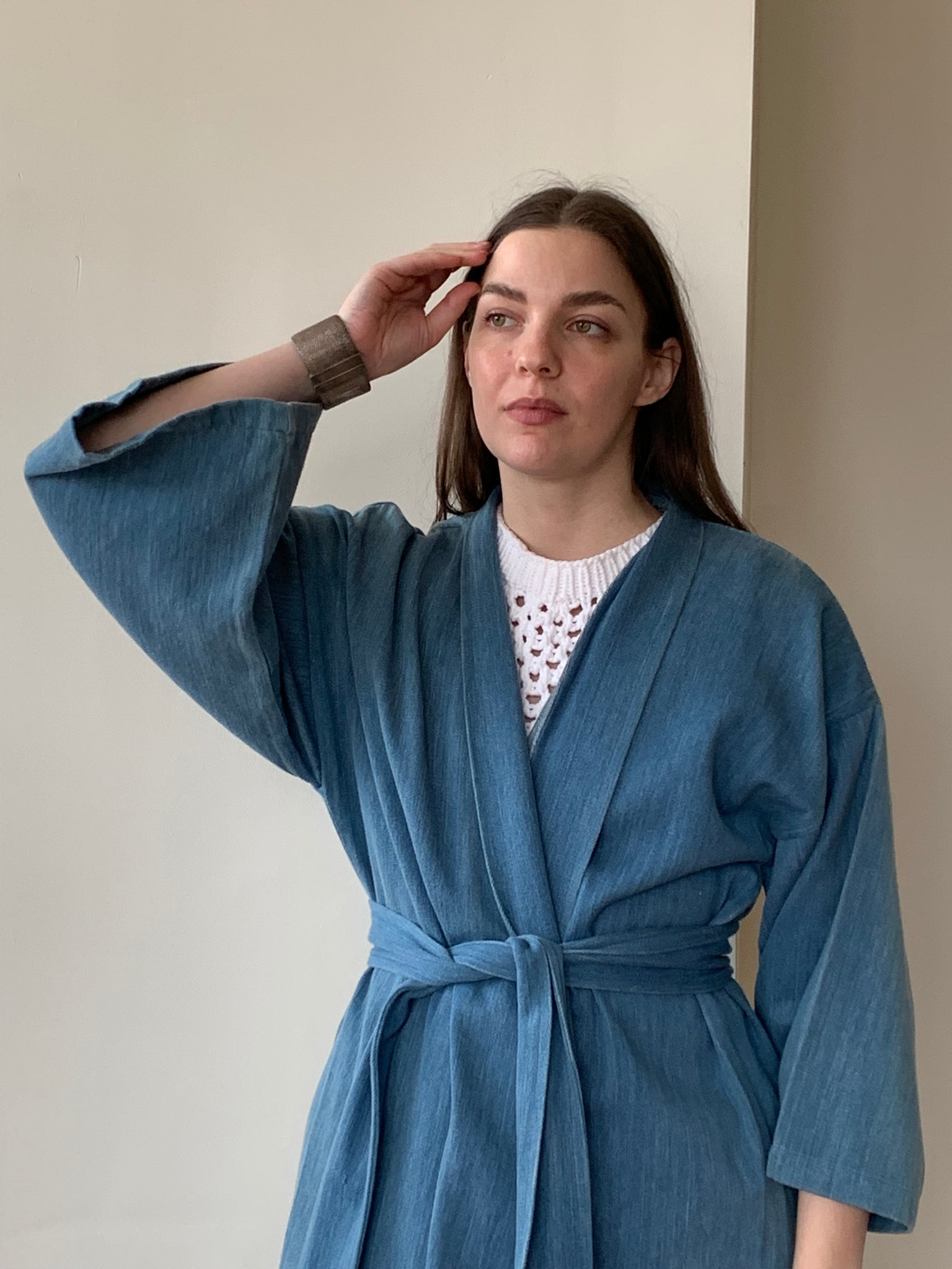 Lily Forbes denim robe