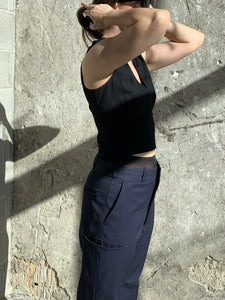 minimal vintage utilitarian pants