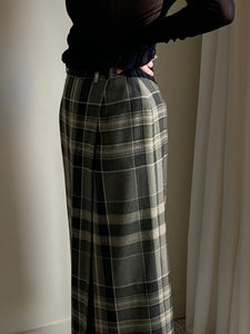 Ralph Lauren tartan wrap skirt