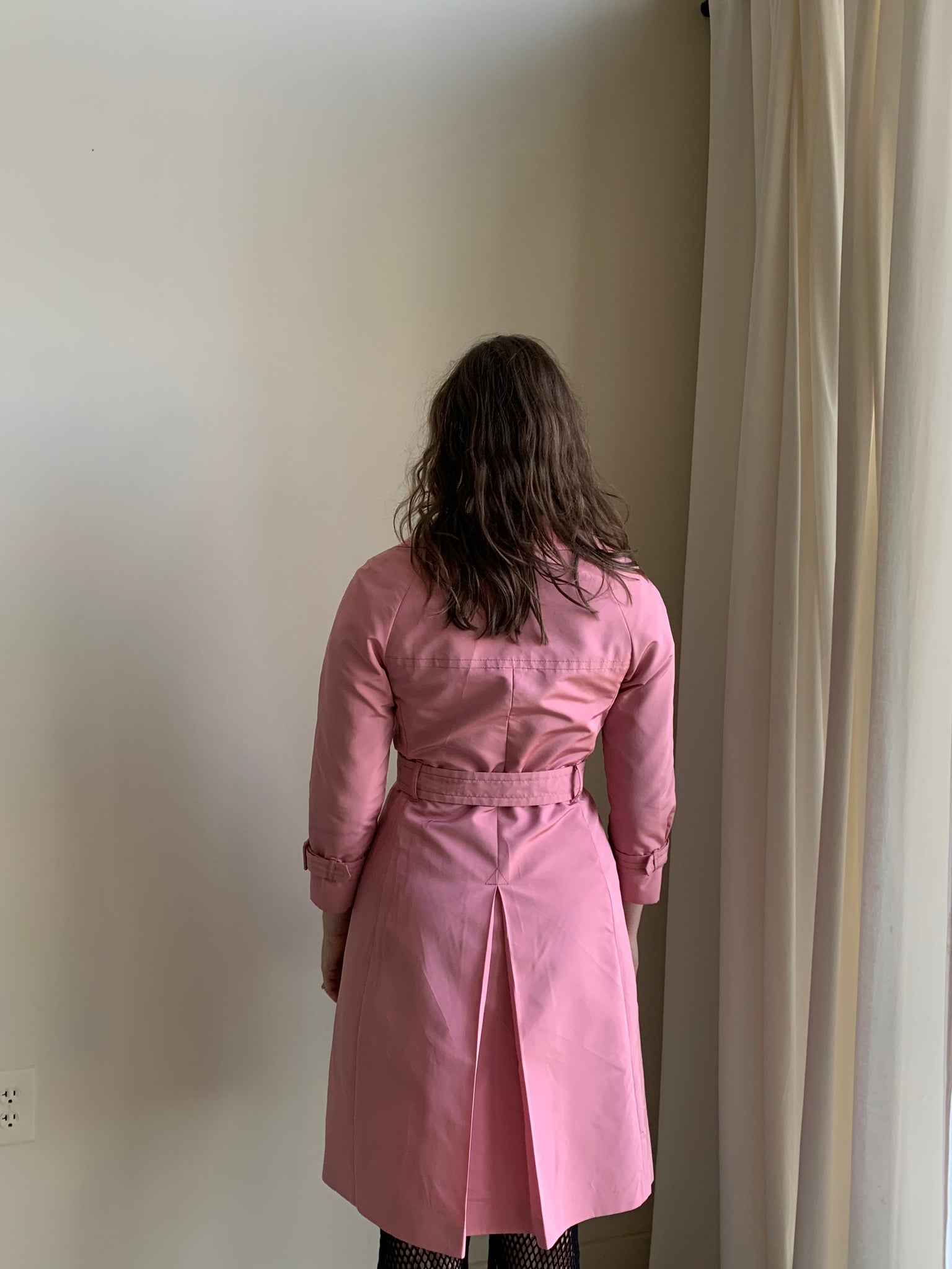 Pink Prada silk jacket