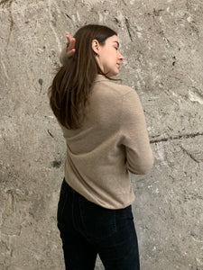 cashmere collared cardigan