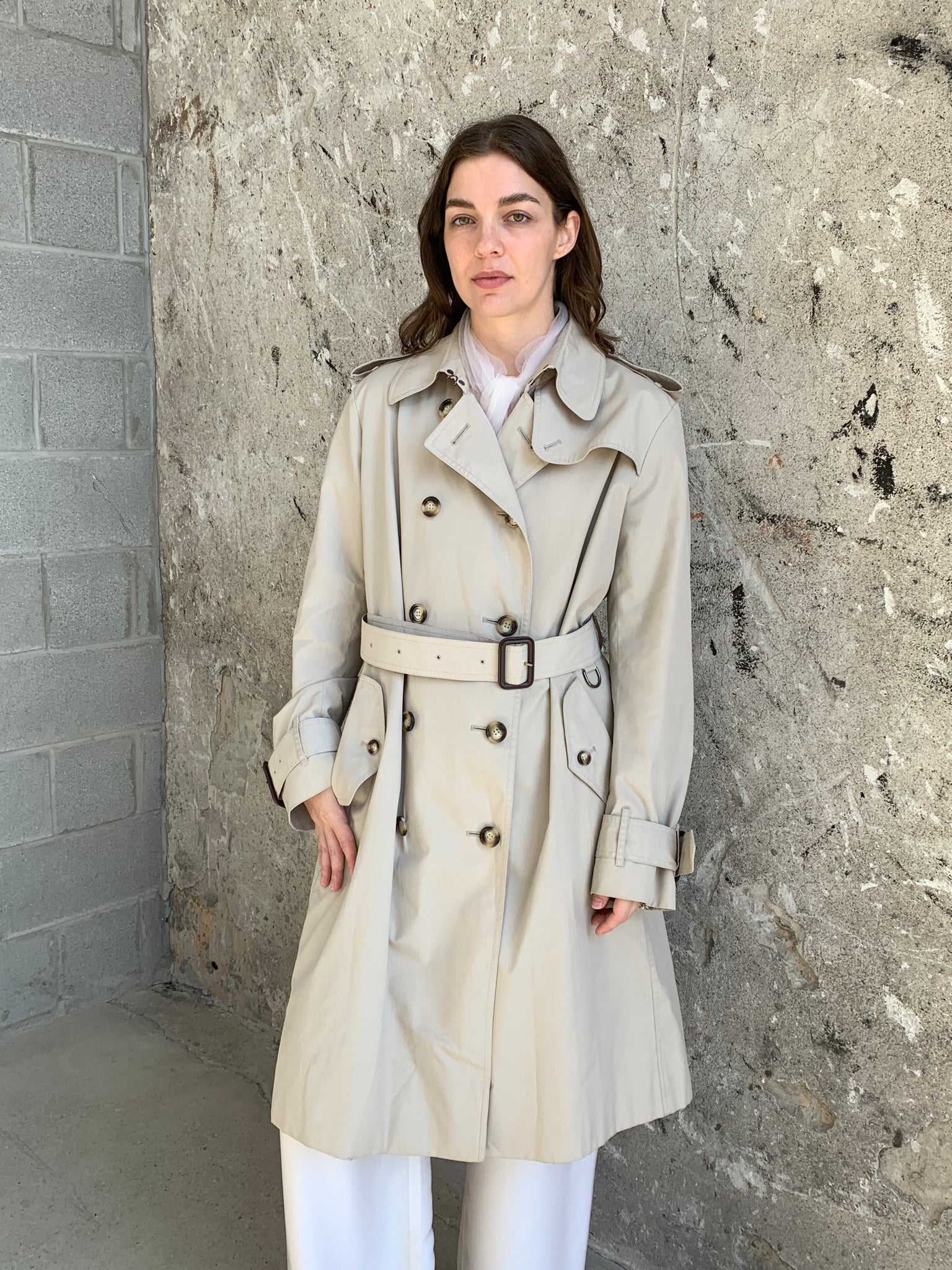 Burberry light trench coat