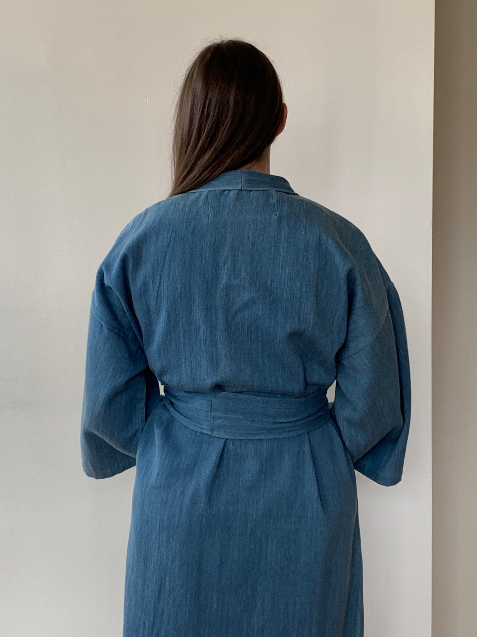 Lily Forbes denim robe