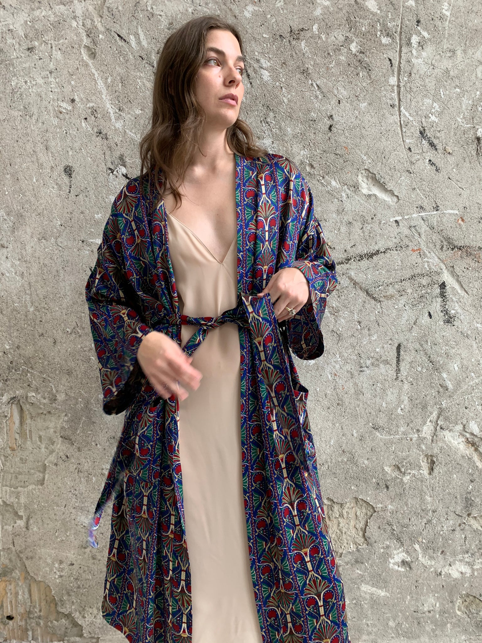 jewel tone ornate robe