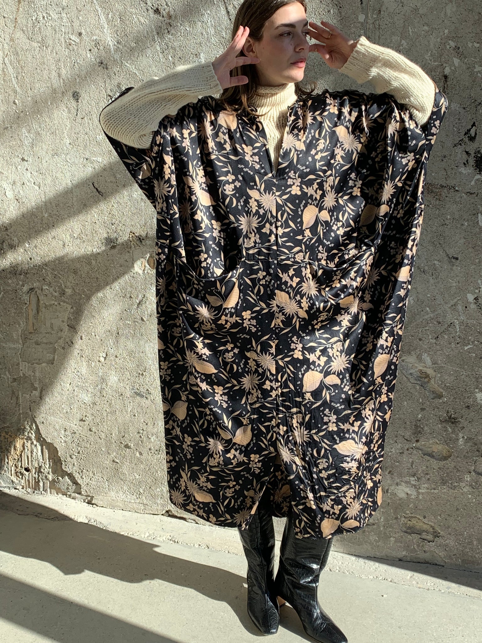 Yeva Don floral kaftan