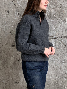 L.L.Bean gray wool sweater