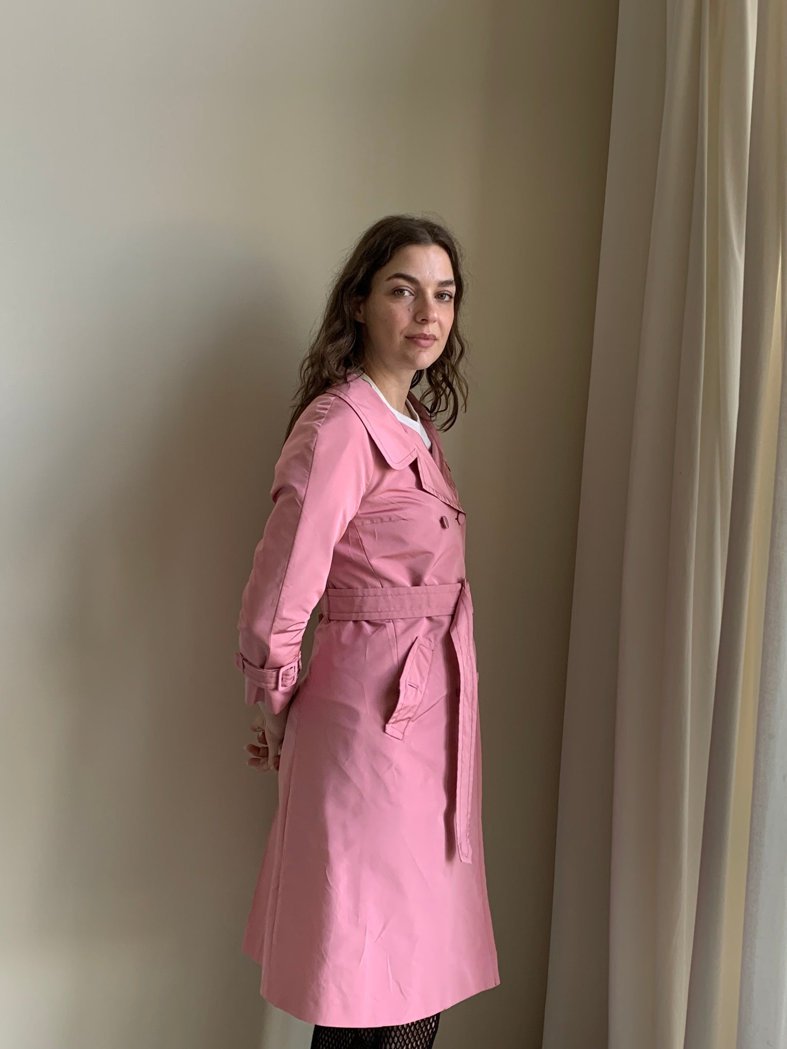 Pink Prada silk jacket