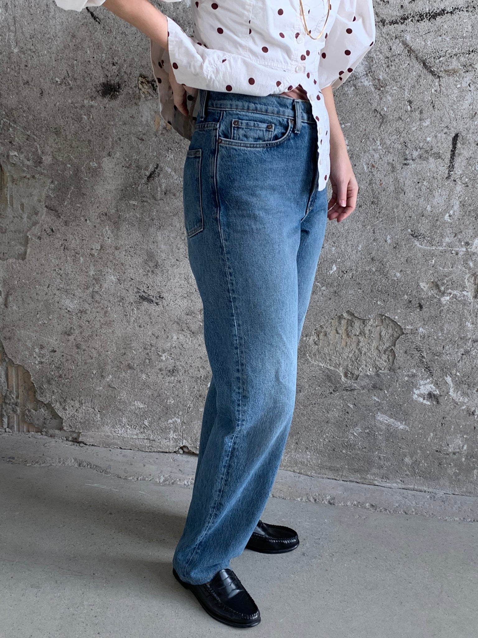 imogene + willie straight leg jeans