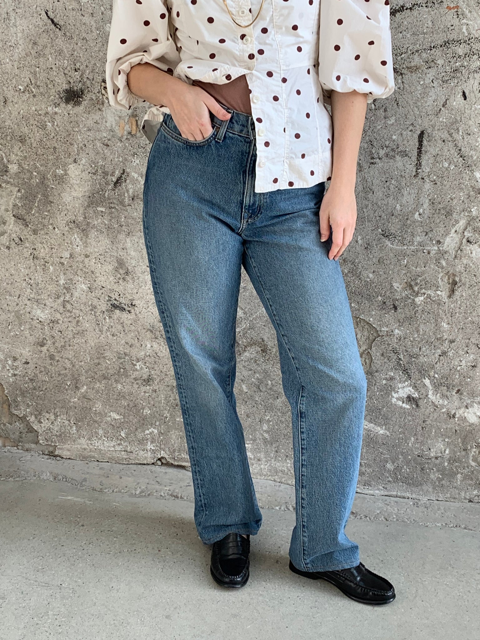 imogene + willie straight leg jeans