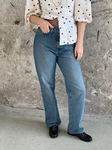 imogene + willie straight leg jeans