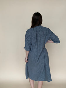 Jume check smock dress