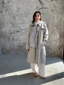 Burberry light trench coat