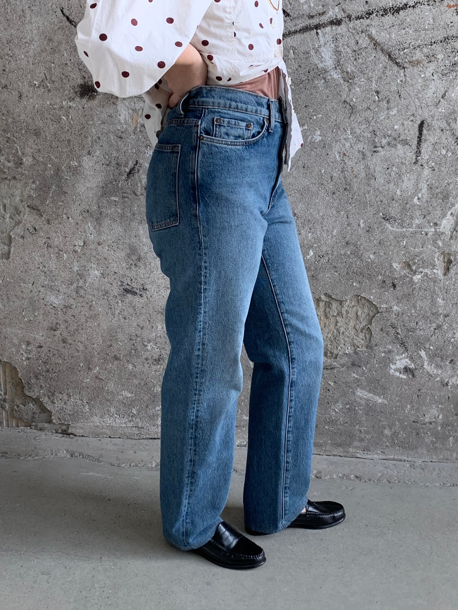 imogene + willie straight leg jeans