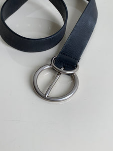 silver ring Prada belt