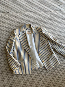 Vintage Hermès striped blazer