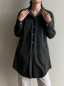 Cotton shirt jacket