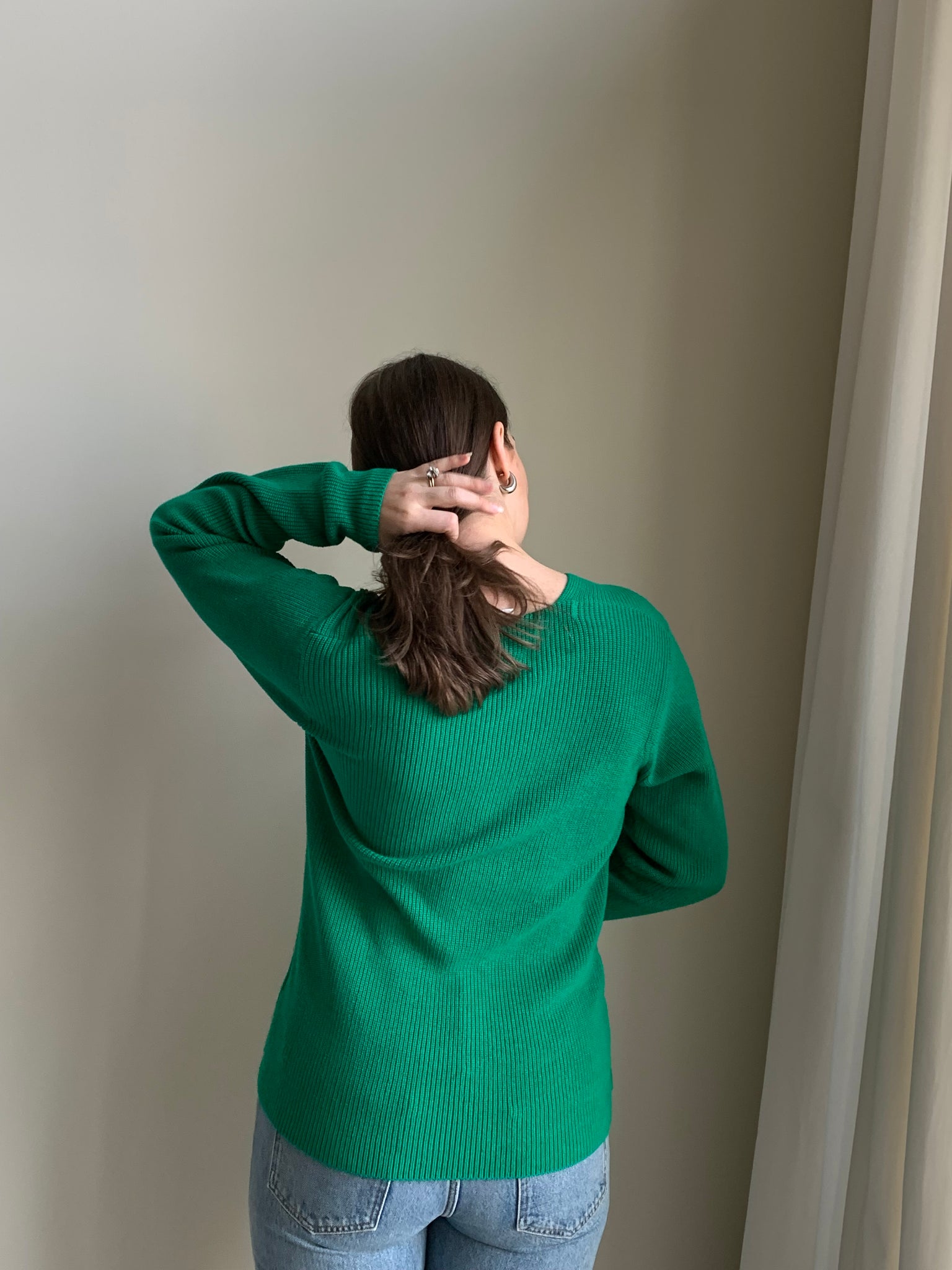 Vintage Jones green cardigan