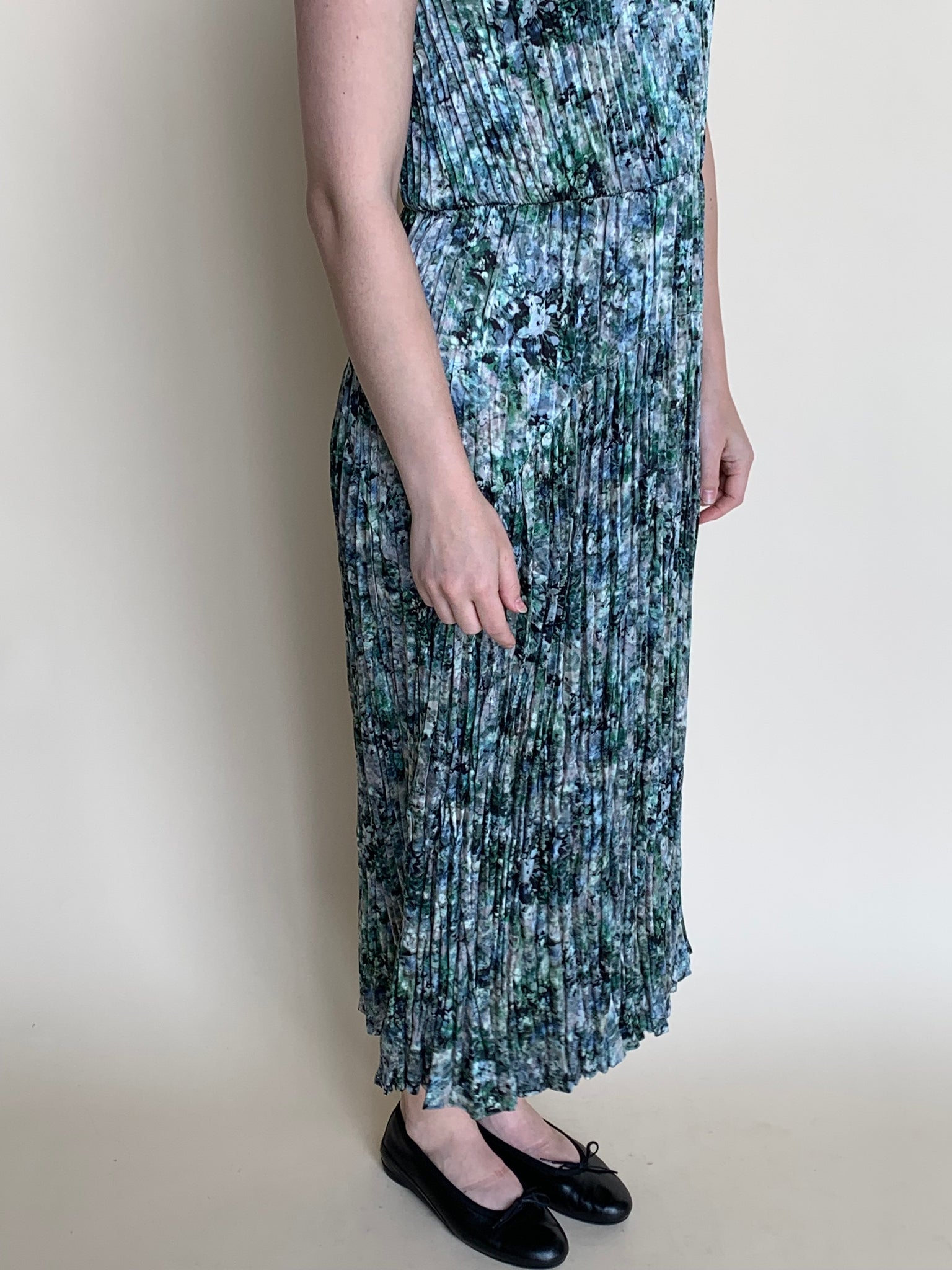 enchanted forest midi dress