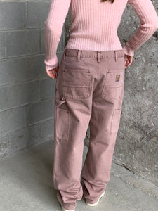 pink Carhartt WIP Double Knee pants