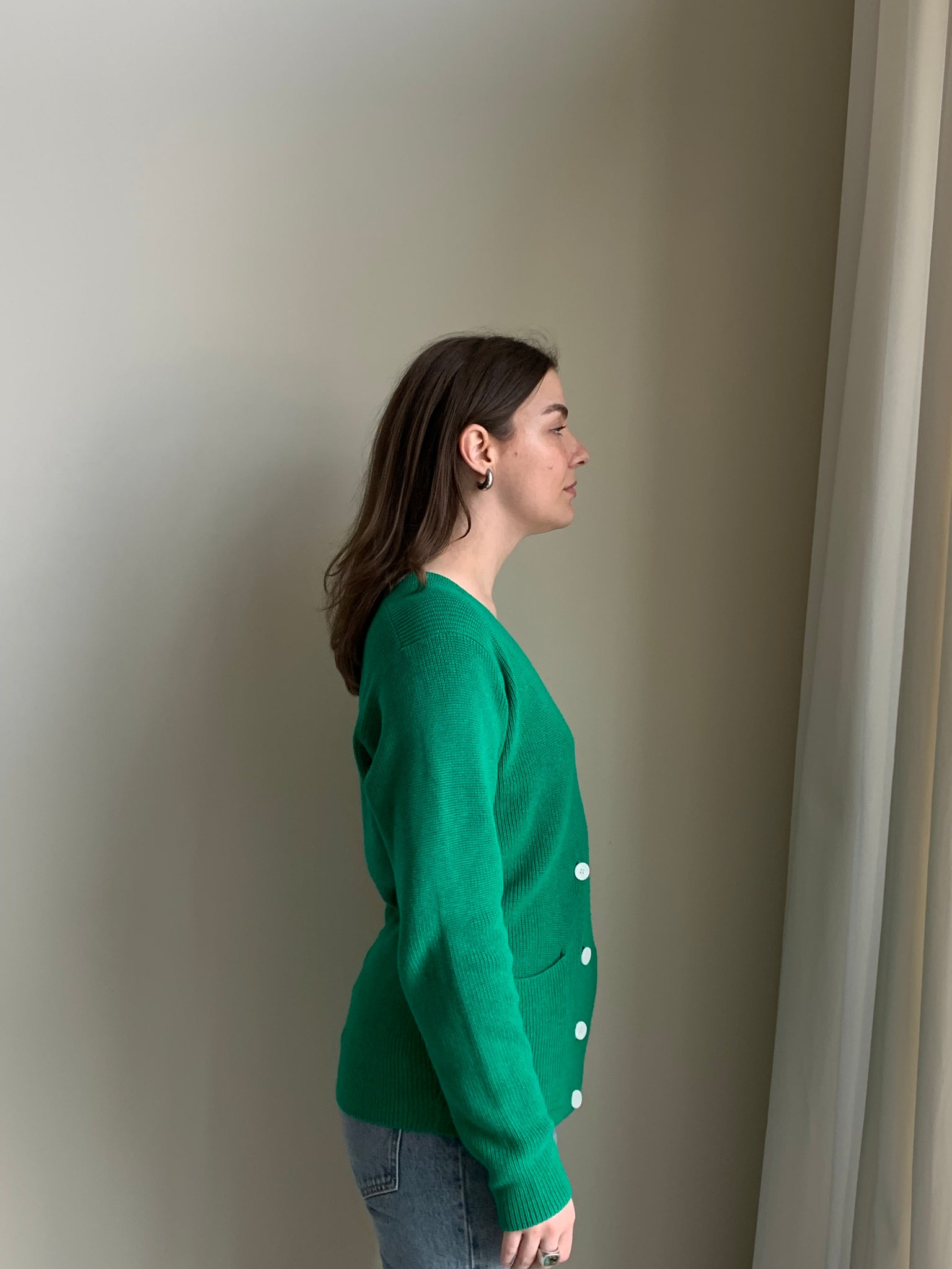 Vintage Jones green cardigan