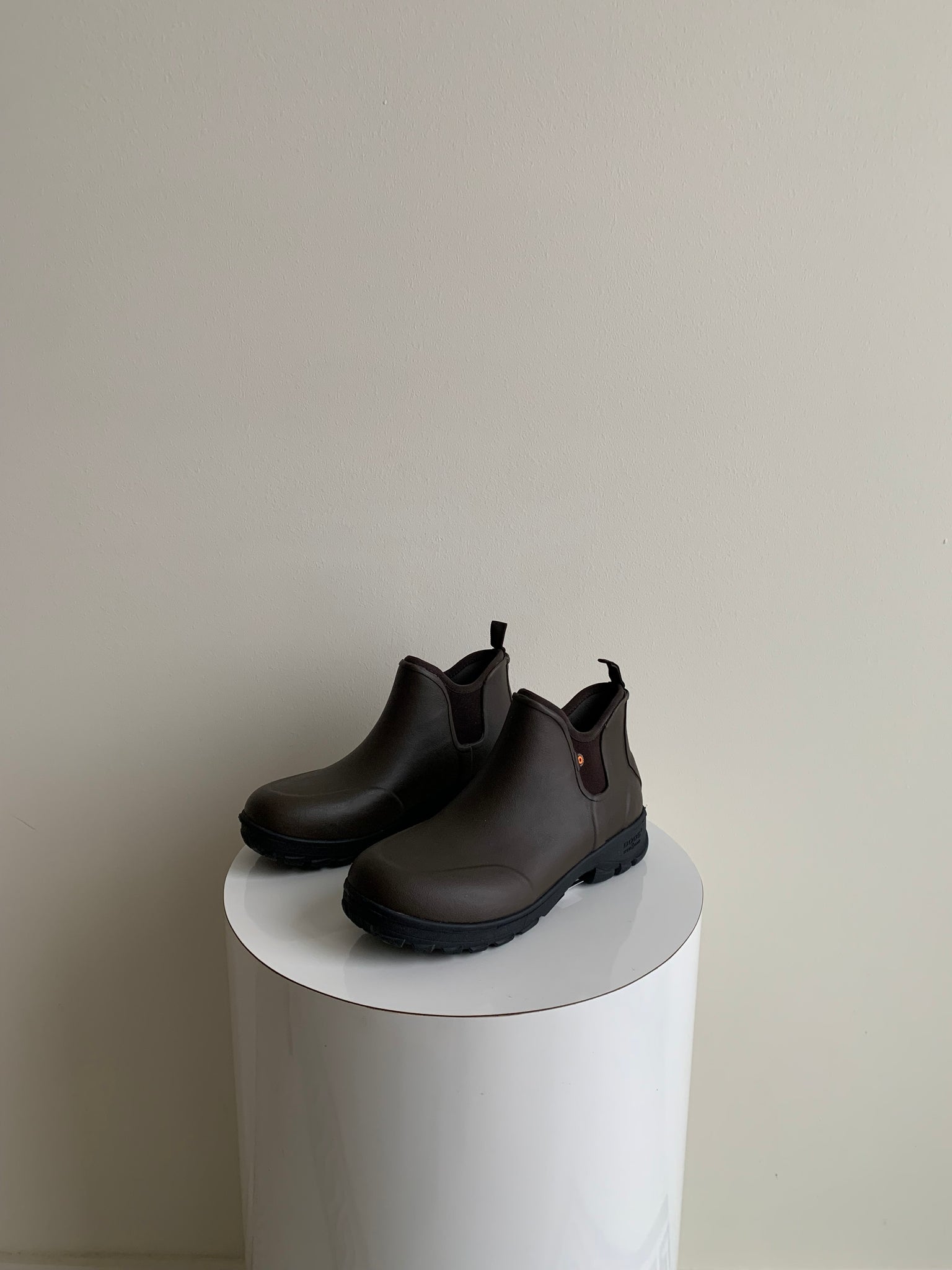 Bogs brown slip boot