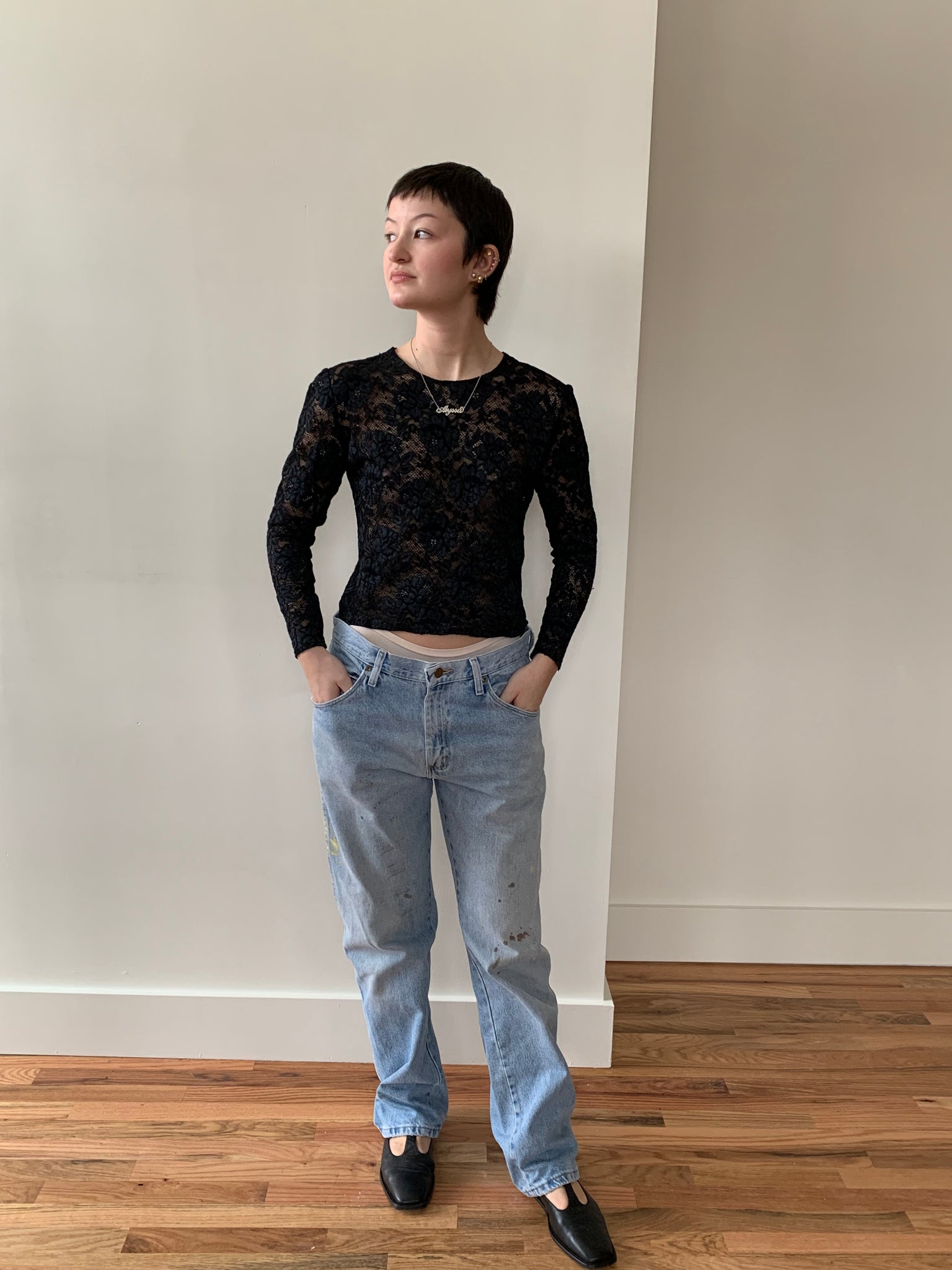 Sonia Rykiel lace top