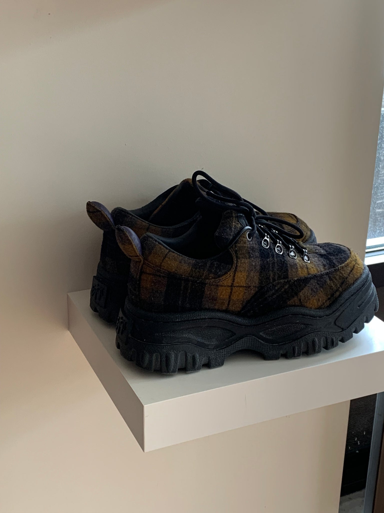 Eytys flannel chunky sneakers