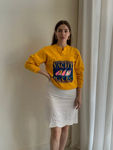 1986 Michigan Yacht Races sweatshirt