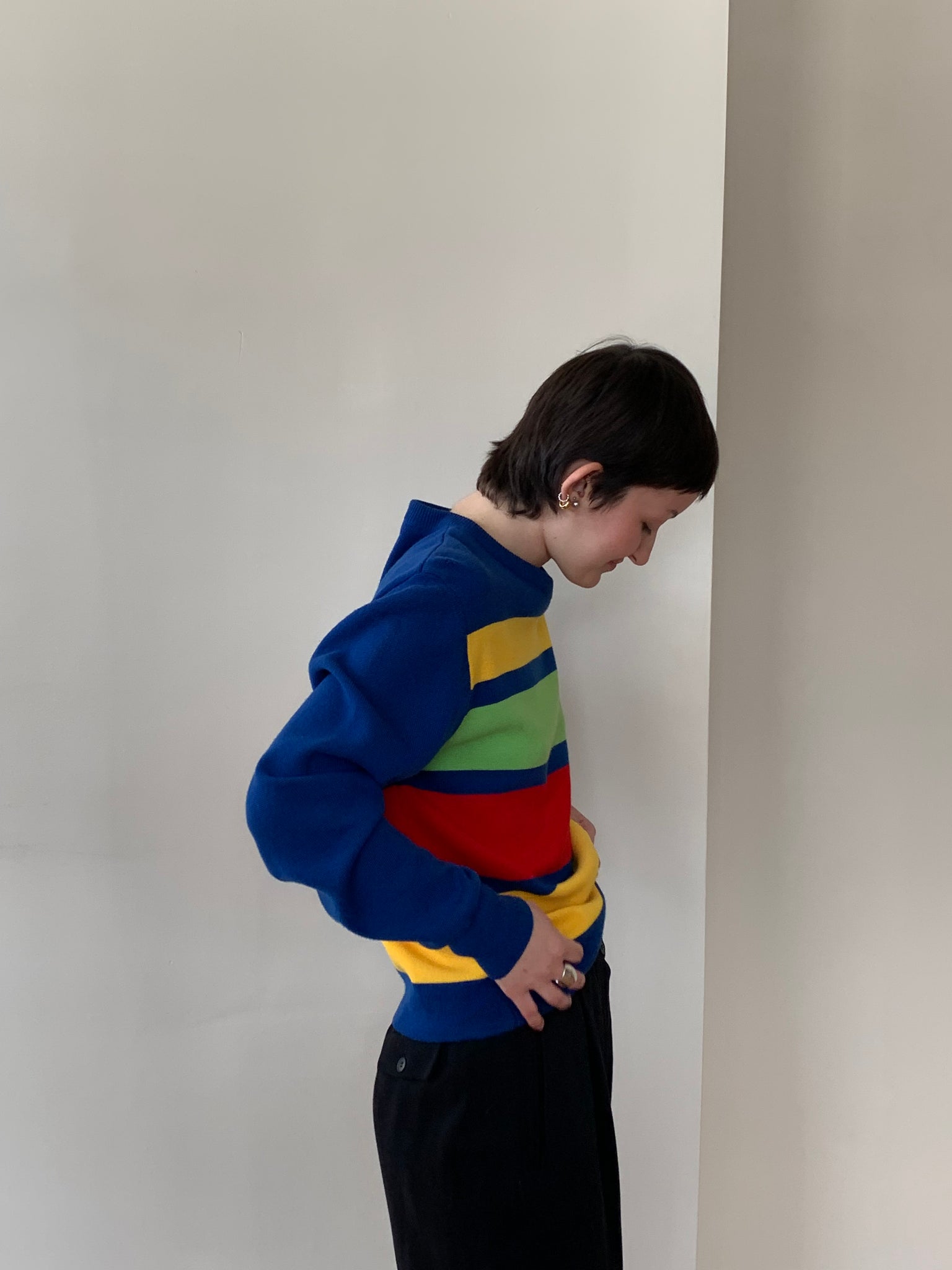 1970s Peter Frank striped sweater