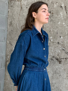 denim shirt dress