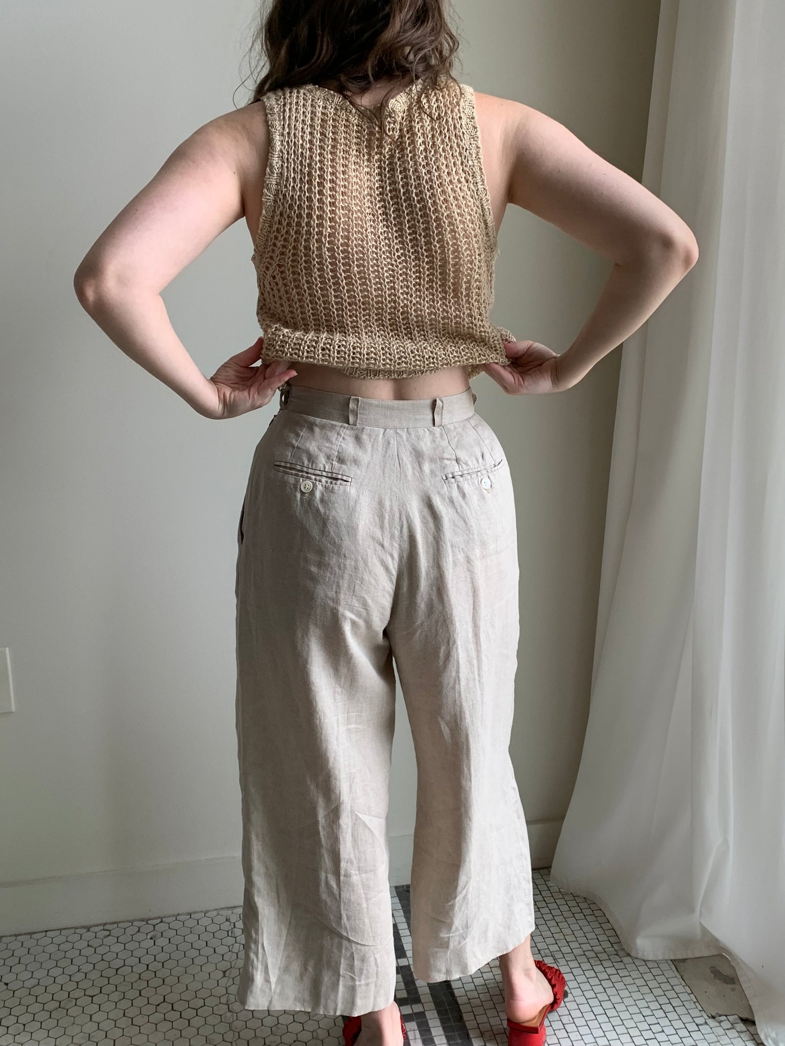 Michael Kors linen pants