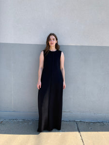 The Row black gown