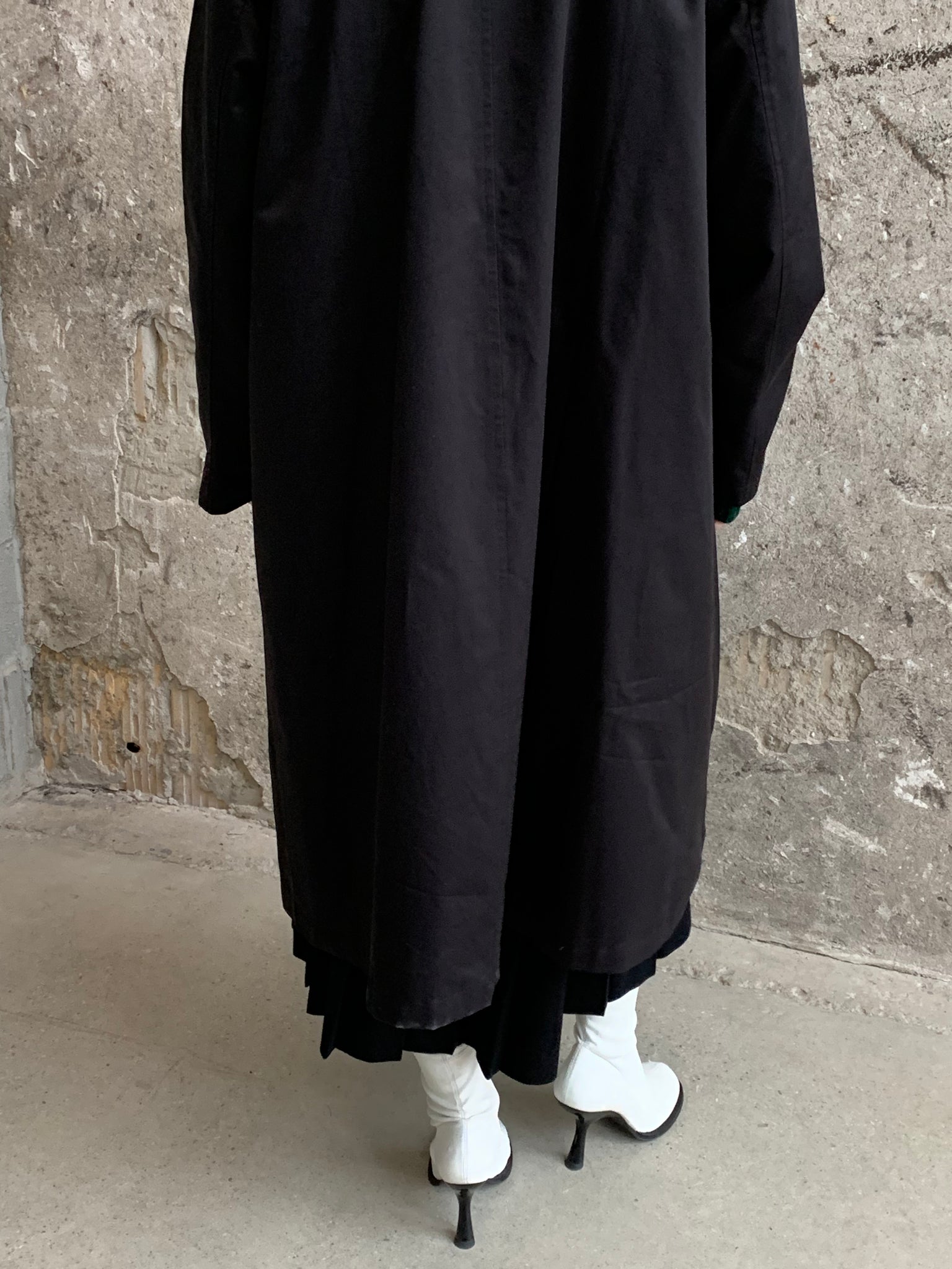 Intentionally Blank rain coat