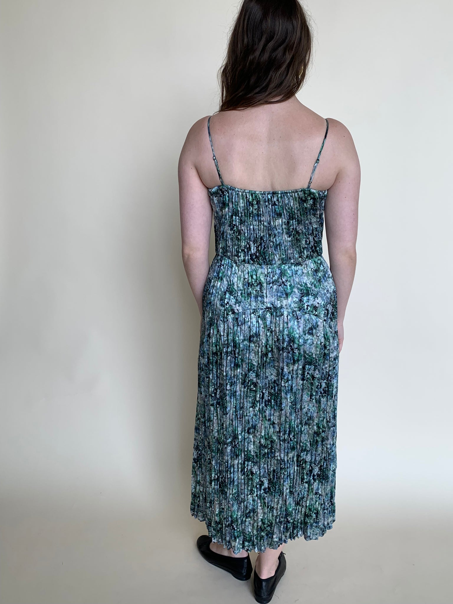 enchanted forest midi dress