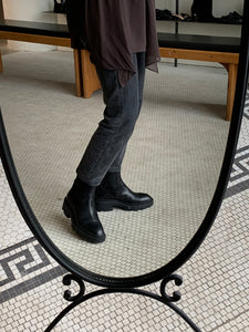 ASH black chelsea boots