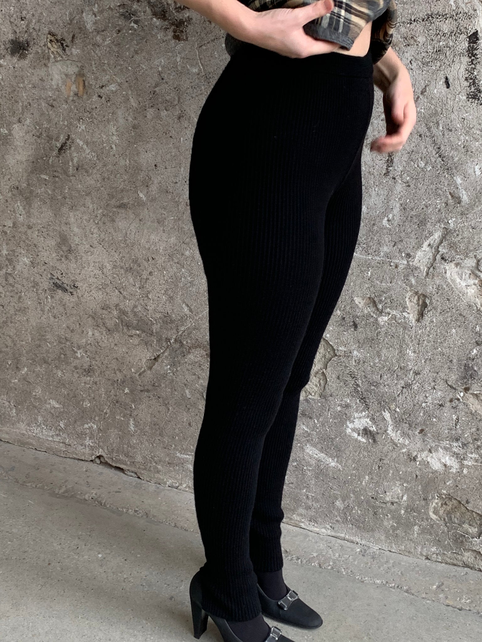 Phlannel knit legging pants