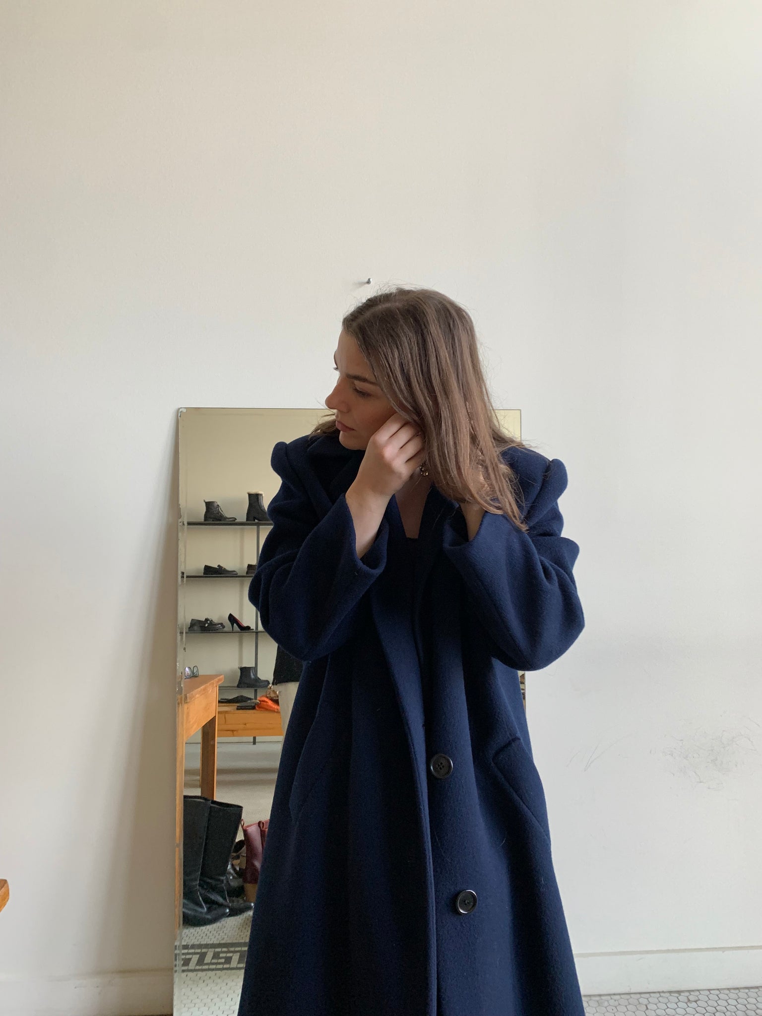 Vintage Dior wool coat