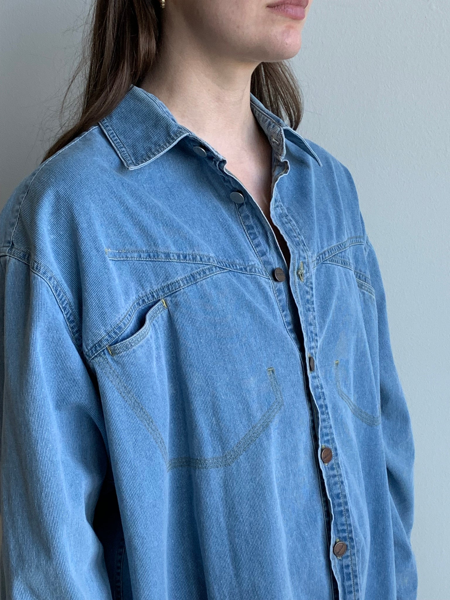 Marithe Francois Girbaud denim shirt