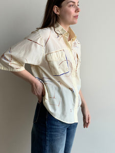 Vincetta Studio hand painted shirt