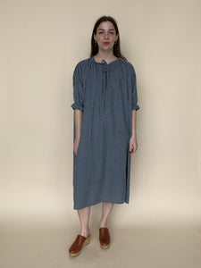 Jume check smock dress