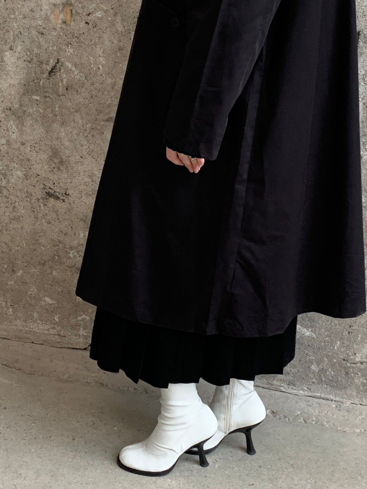 Intentionally Blank rain coat