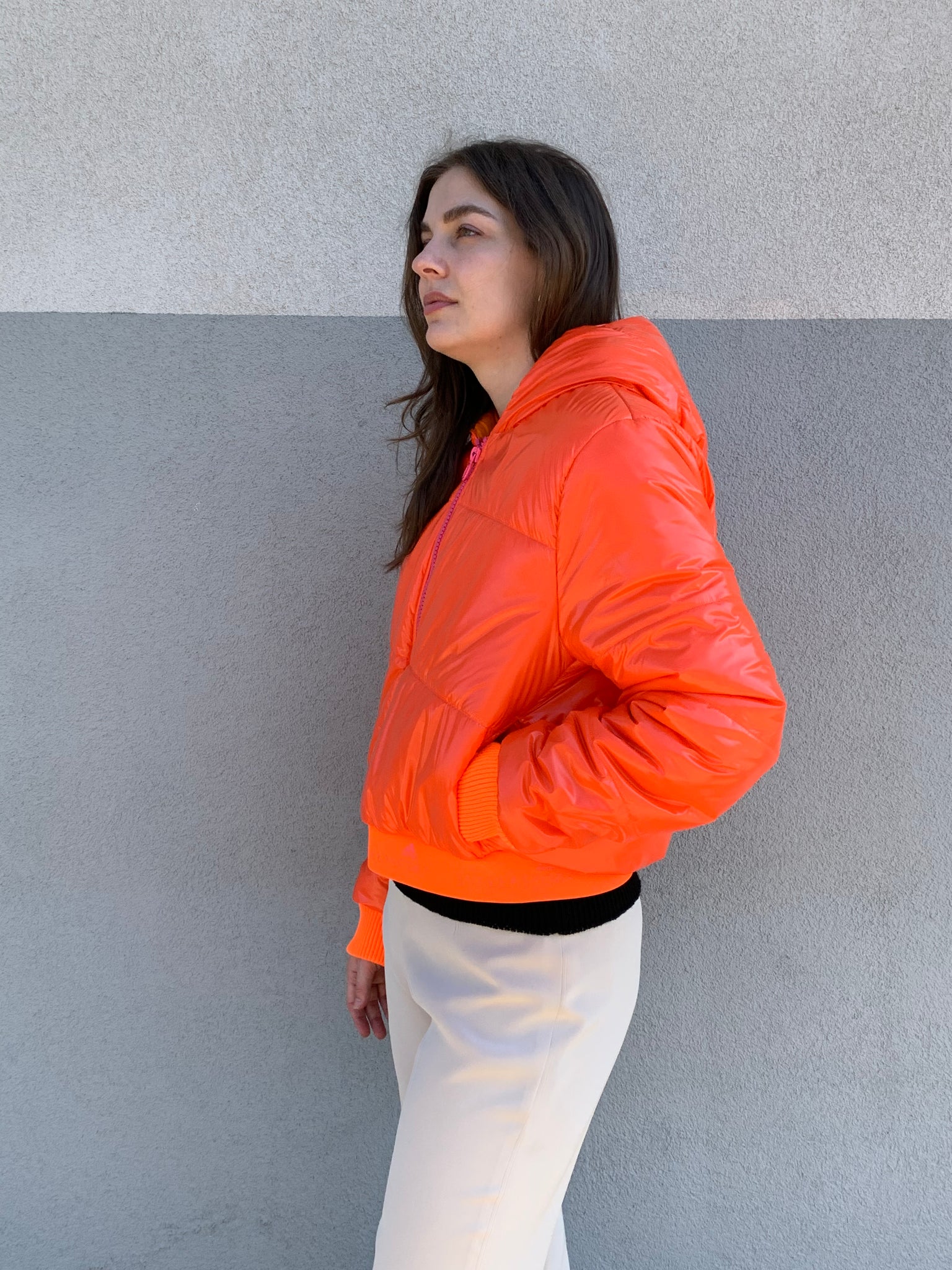 Stellasport orange puff coat