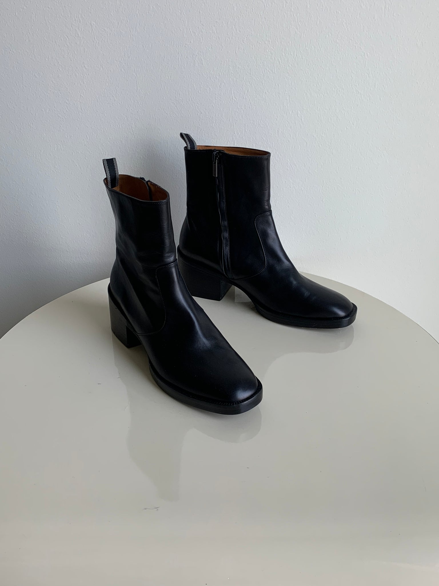 Clergerie black ankle boots