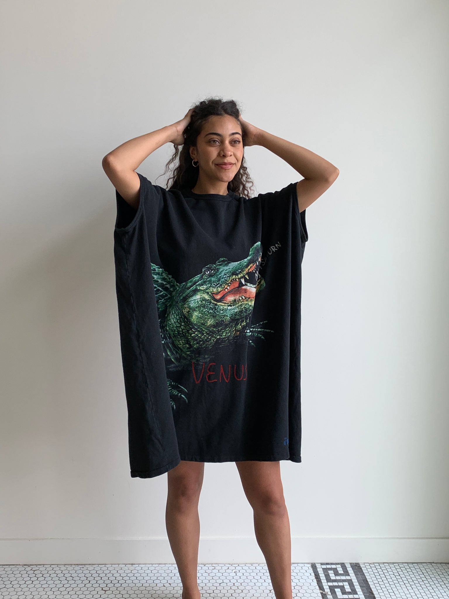 celestial gator Bernhard Willhelm dress