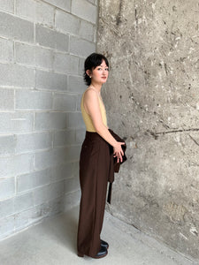 brown Acne Studios pants