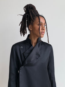 Yohji Yamamoto silk blazer